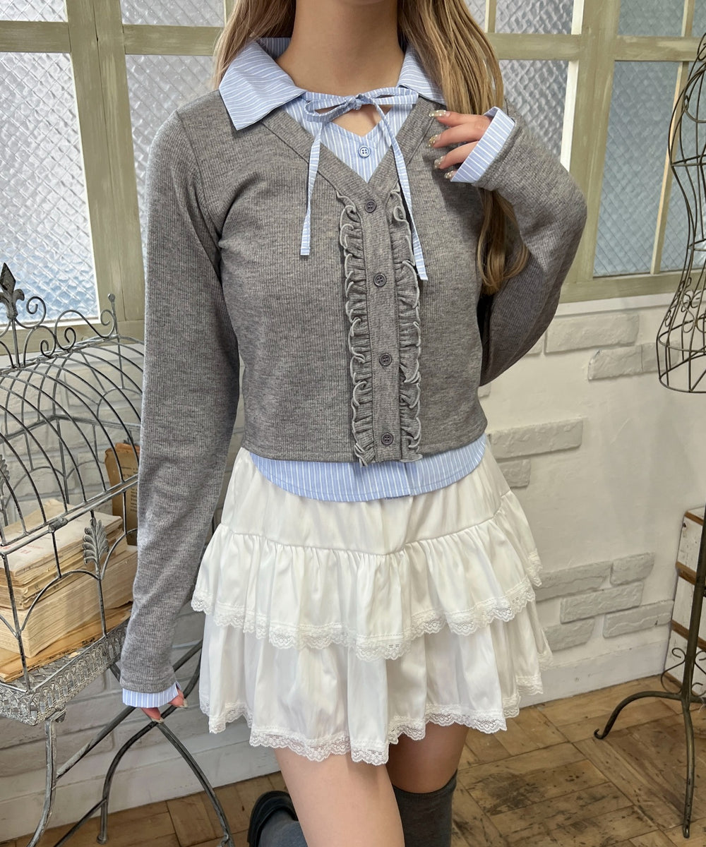 グレー モデル：160㎝ F着用