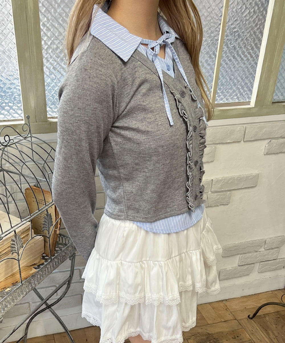 グレー モデル：160㎝ F着用