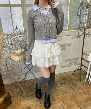 グレー モデル：160㎝ F着用
