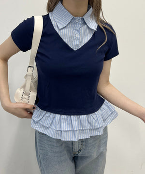 ネイビー モデル：160㎝ F着用