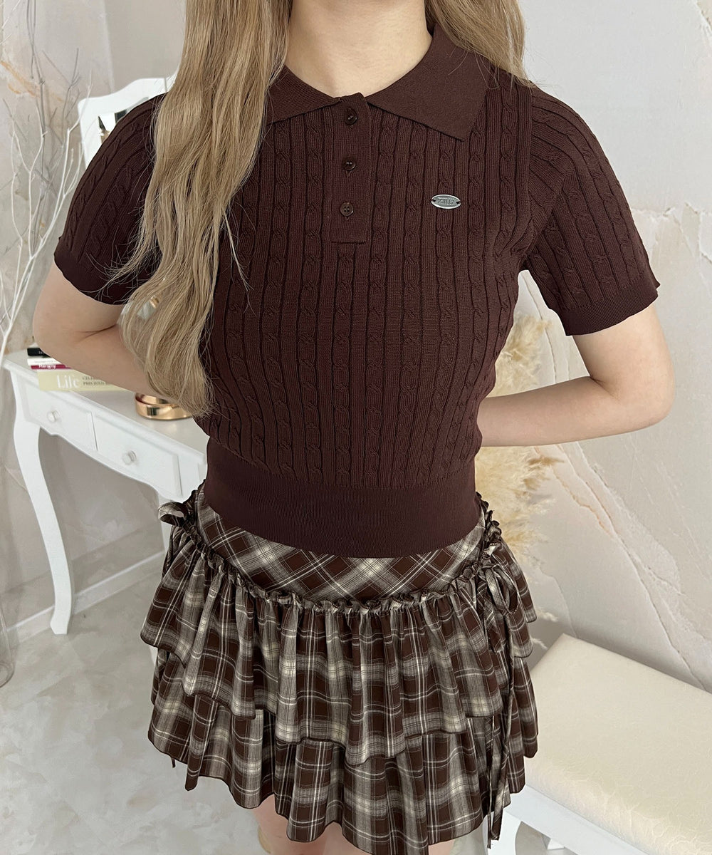 ブラウン モデル：160㎝ F着用