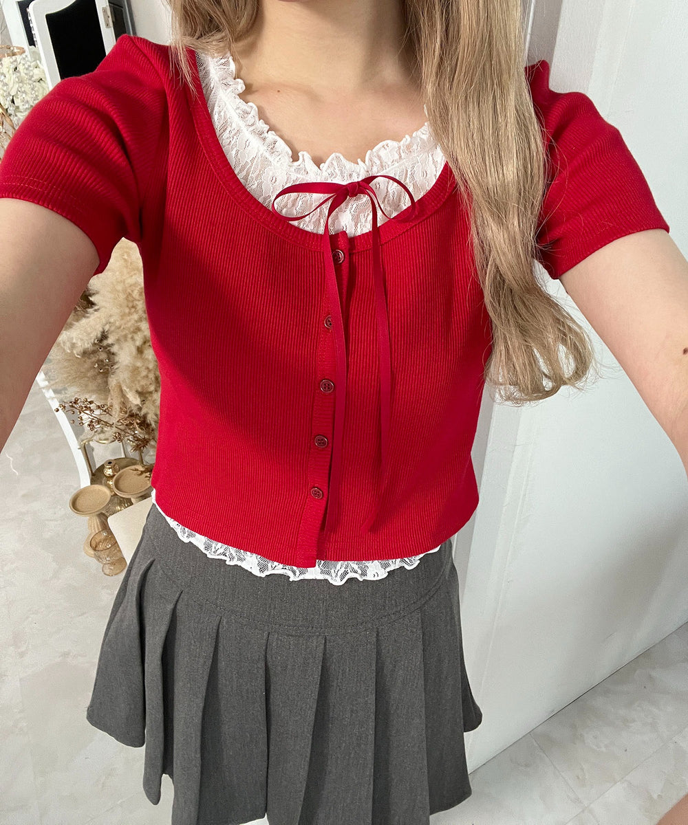 レッド モデル：160㎝ F着用