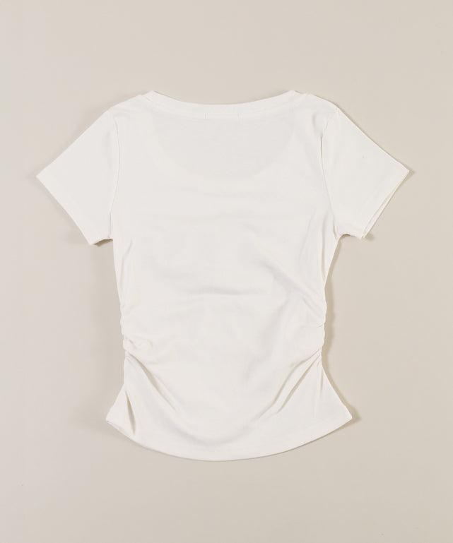 メッセージリボンTシャツ