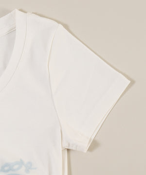 メッセージリボンTシャツ