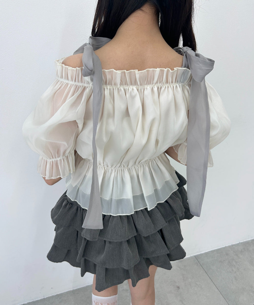 ホワイトアイボリー モデル：157 F着用