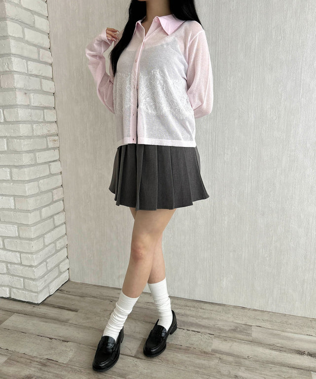 ピンク モデル：155㎝ F着用