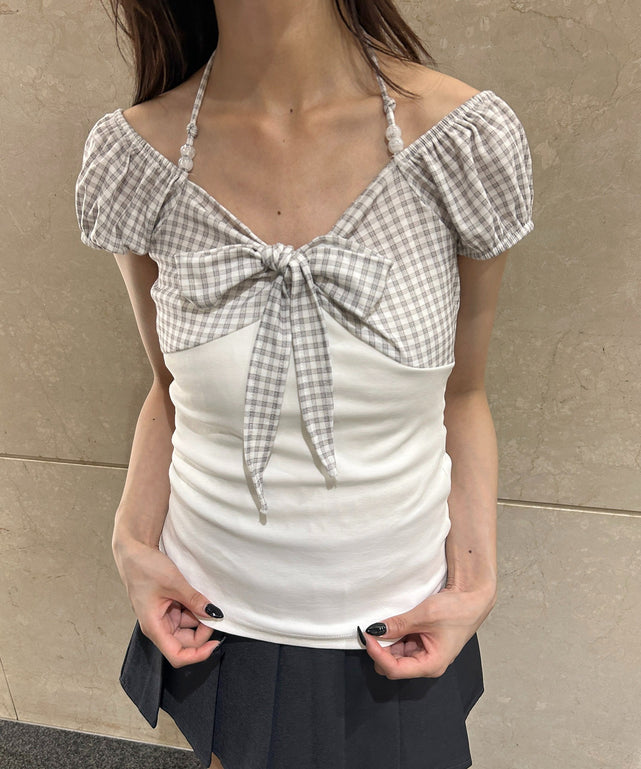 ホワイト モデル：157㎝ F着用