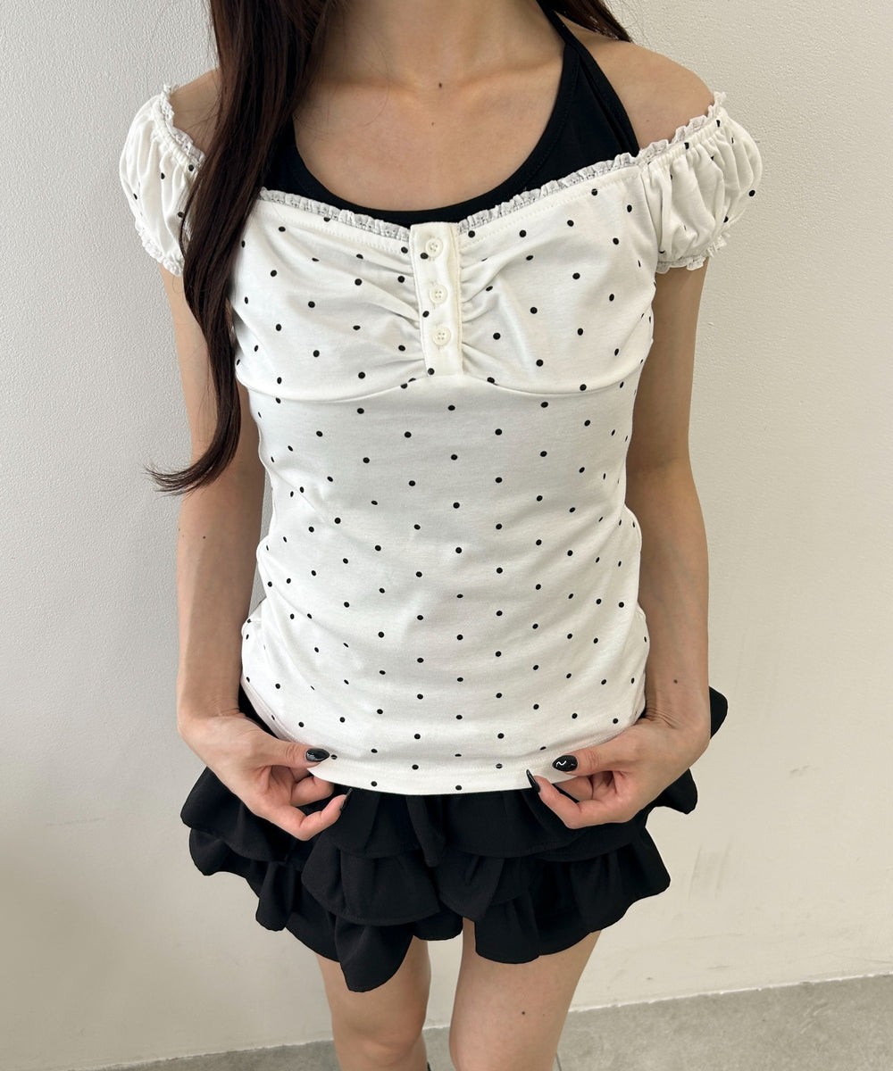 ホワイト モデル：157 F着用