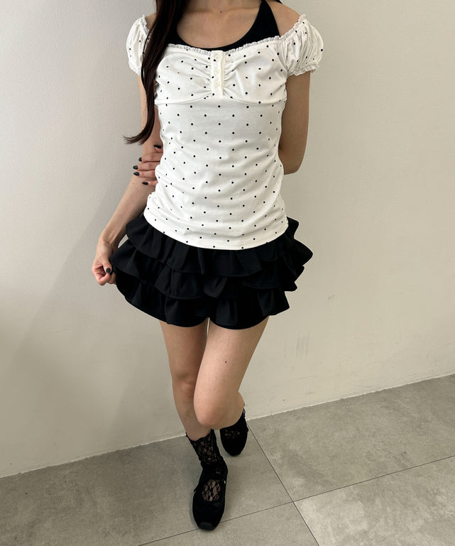 ホワイト モデル：157 F着用