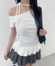 ホワイト モデル：157 F着用