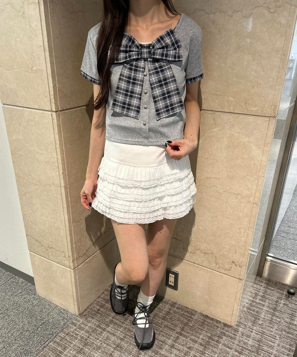グレー モデル：157㎝ F着用