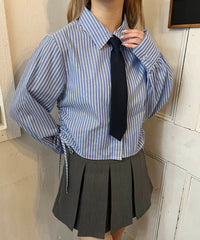 ネクタイセットサイドドロストシャツ