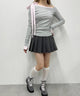 グレー モデル：160㎝ F着用