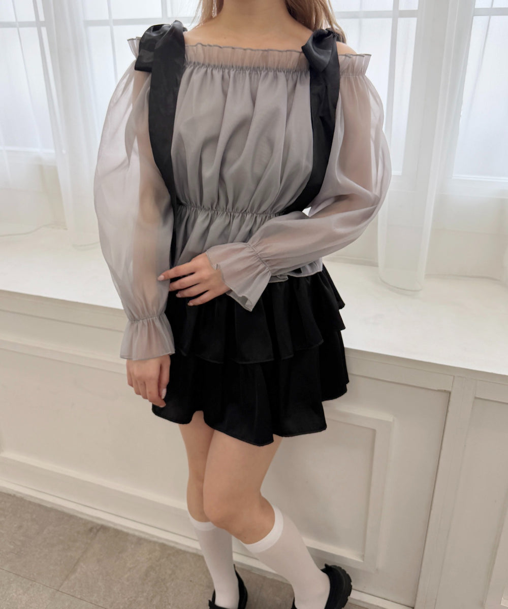 グレー モデル：160㎝ F着用