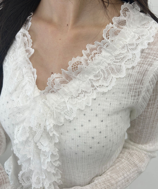 ホワイト モデル：157㎝ F着用