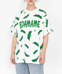 【新サイズ】フード総柄Tシャツ