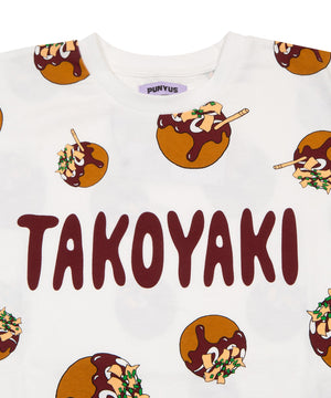たこ焼き総柄Tシャツ