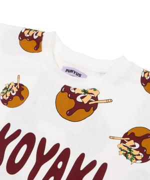 たこ焼き総柄Tシャツ