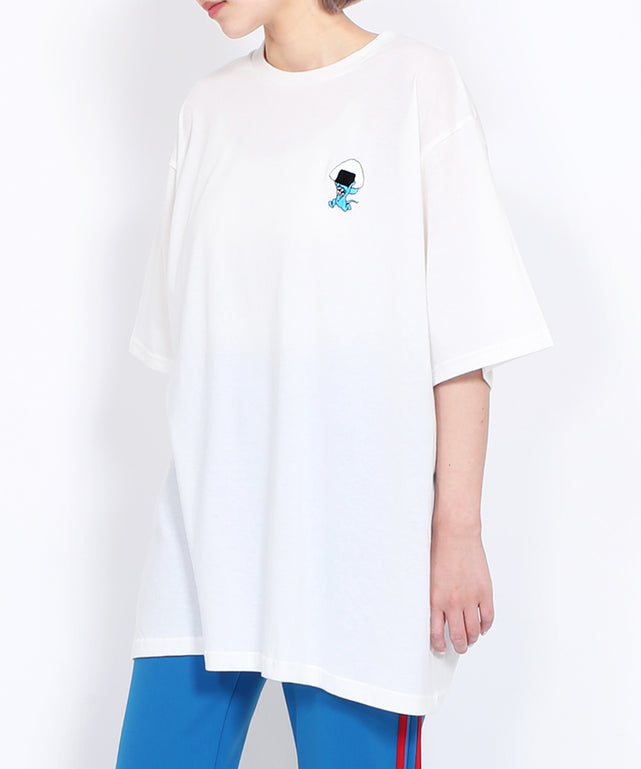 ワンポイントTシャツ/身長：158cm　サイズ4
