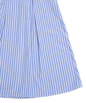 ダブルウェストストライプスカート