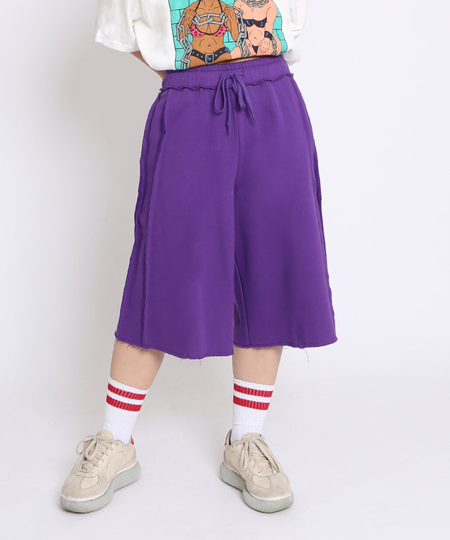 カットオフハーフスウェットパンツ/身長：160cm　サイズ1