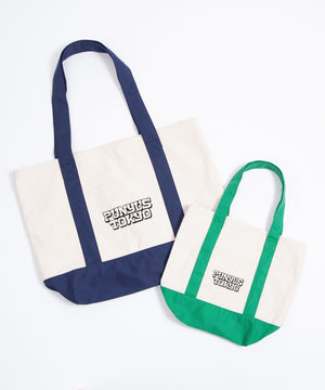 ロゴ刺繍キャンバストートバッグ