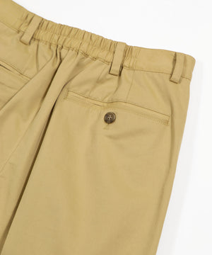 ツイルタックワイドパンツ