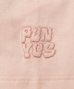 スリーブロゴ刺繍Tシャツ
