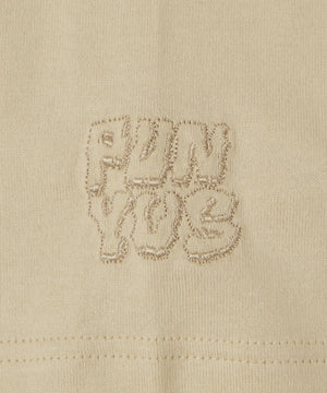 スリーブロゴ刺繍Tシャツ
