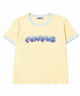 PUNYUSロゴピチリンガーTシャツ/イエロー