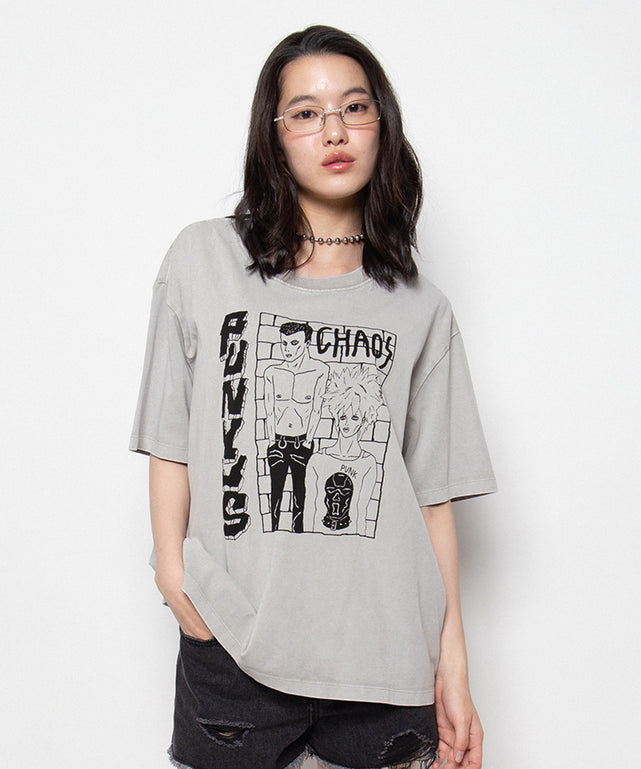 CHAOS Tシャツ/身長:164cm サイズ1