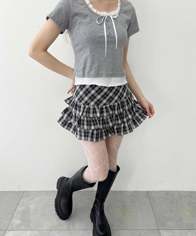 グレー モデル：160㎝ F着用