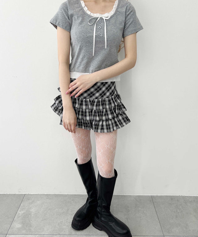 グレー モデル：160㎝ F着用
