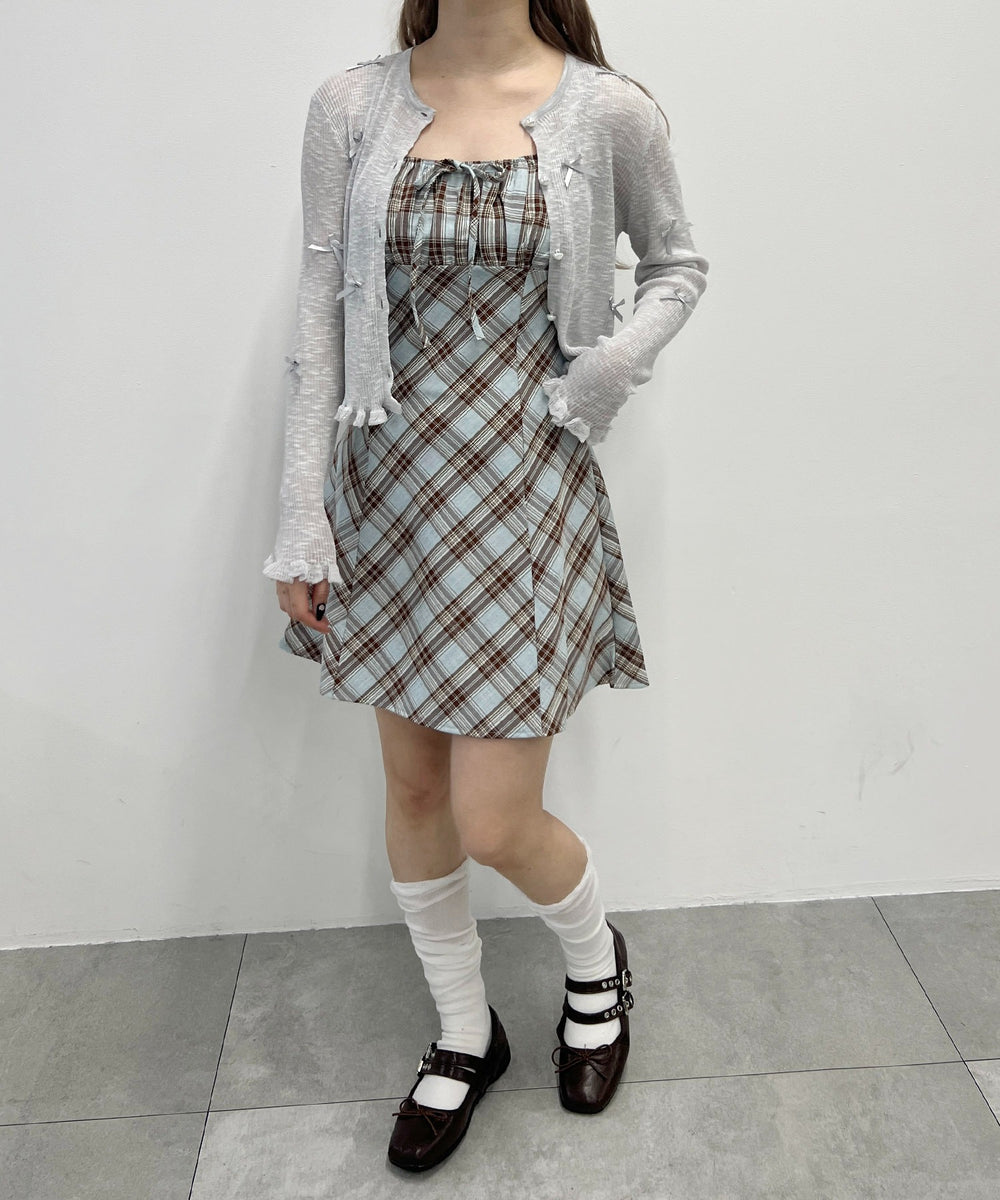 ブルー モデル：160㎝ F着用