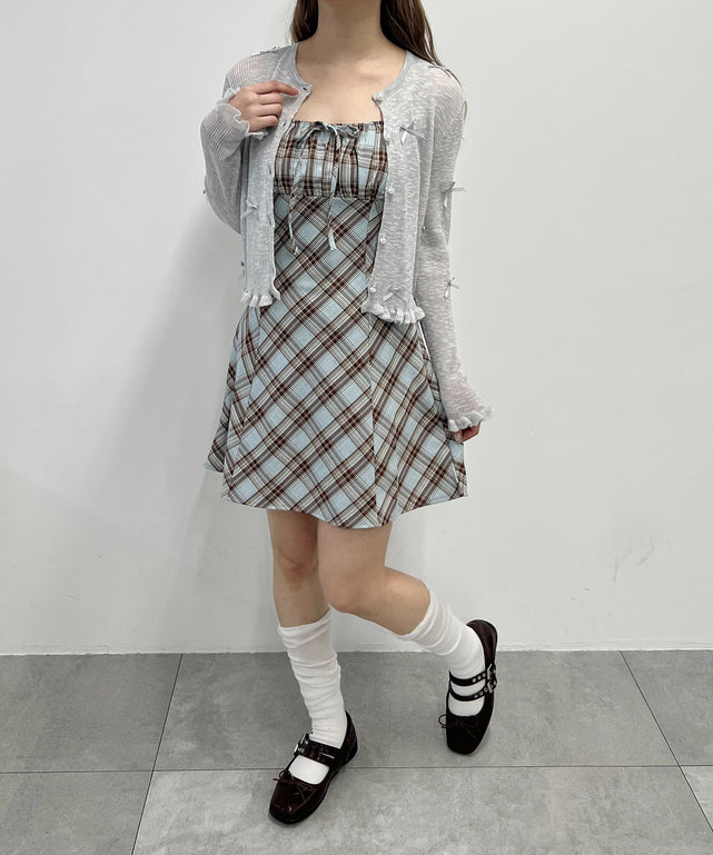 ブルー モデル：160㎝ F着用