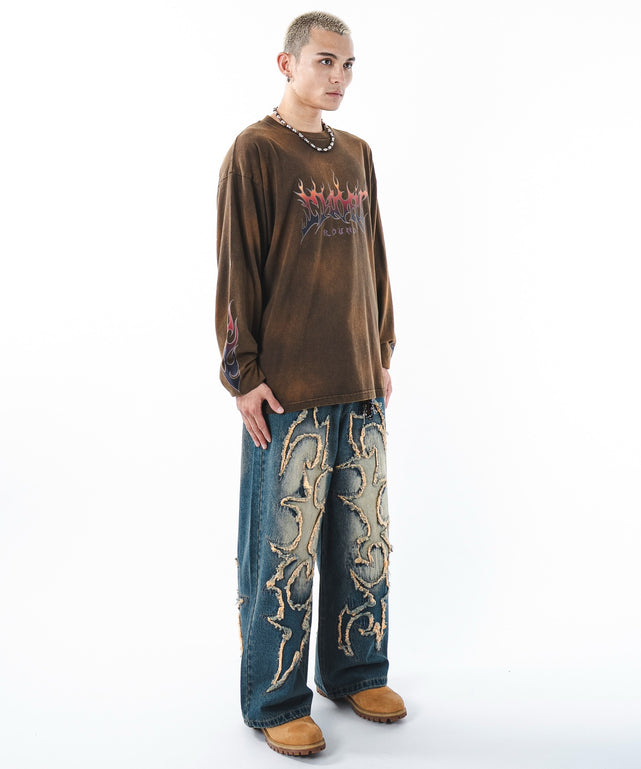 ブラウン モデル：180cm L着用