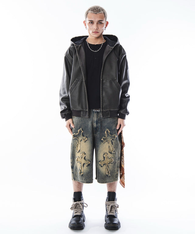 ブラウン　モデル：180cm L着用