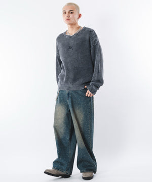 ネイビー モデル：180cm L着用モデル：172cm L着用