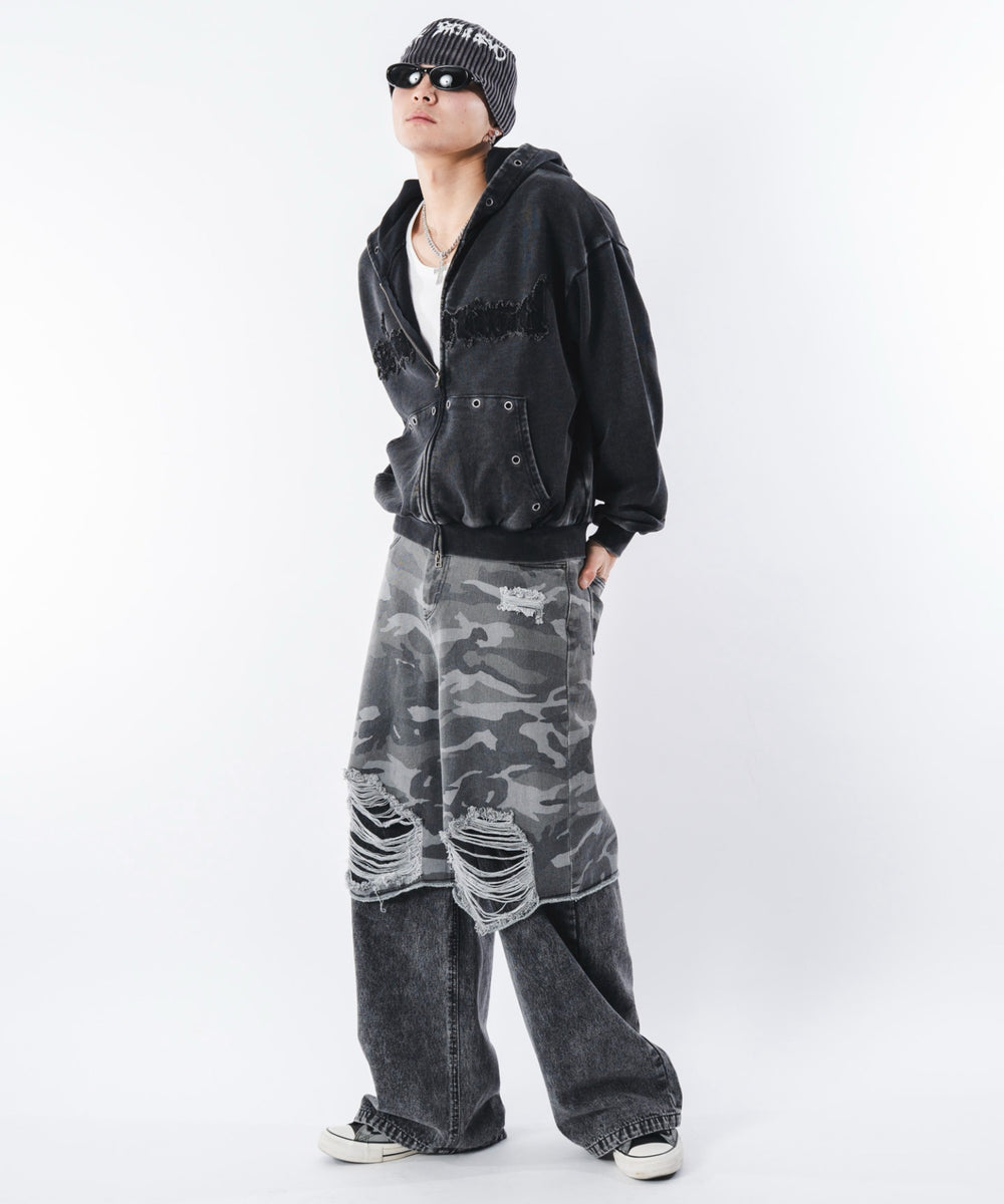 デニムブラックソノタ モデル：172cm L着用