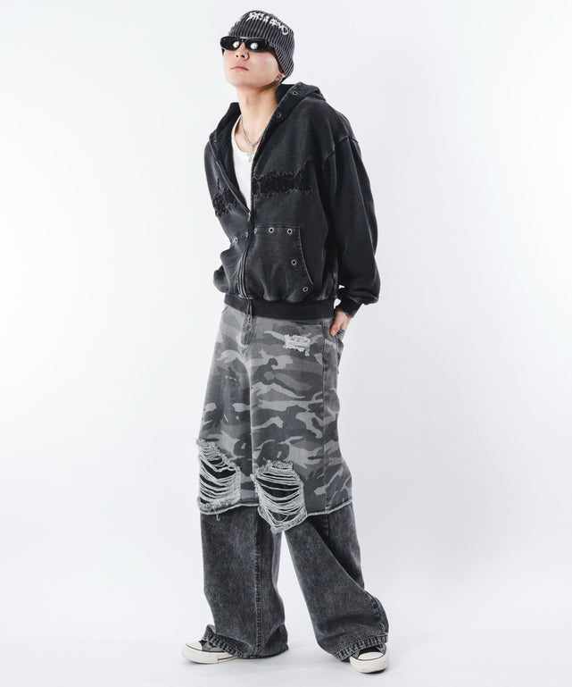 デニムブラックソノタ モデル：172cm L着用