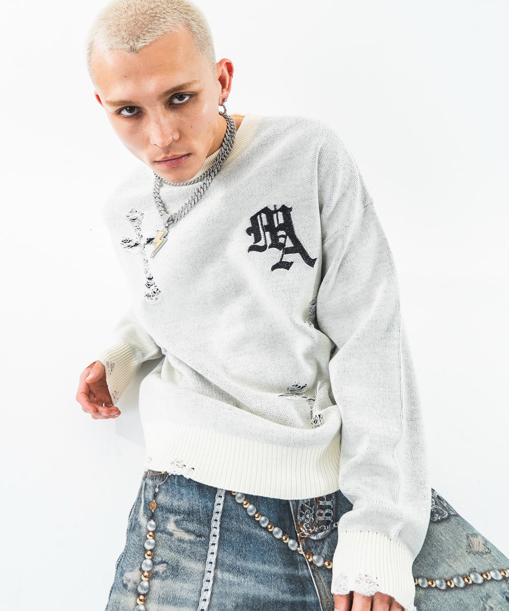 ホワイト モデル：180cm L着用