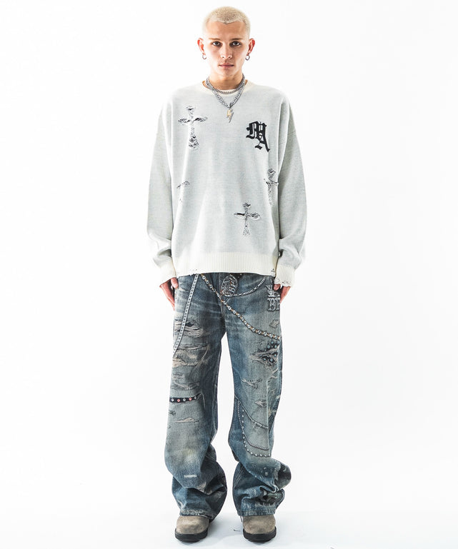 ホワイト モデル：180cm L着用