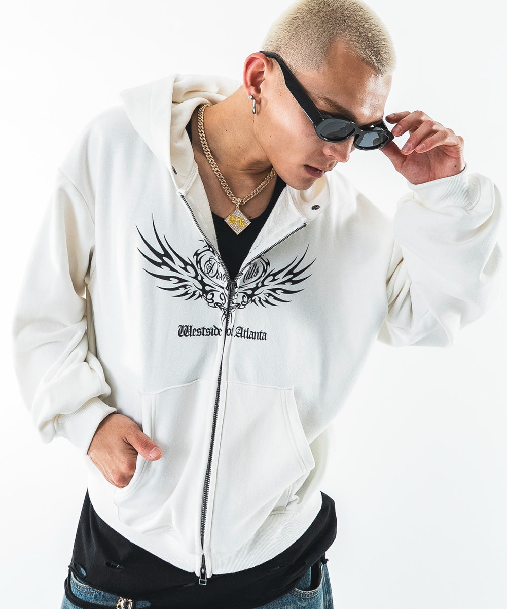 ホワイト モデル：180cm L着用ホワイト モデル：180cm L着用