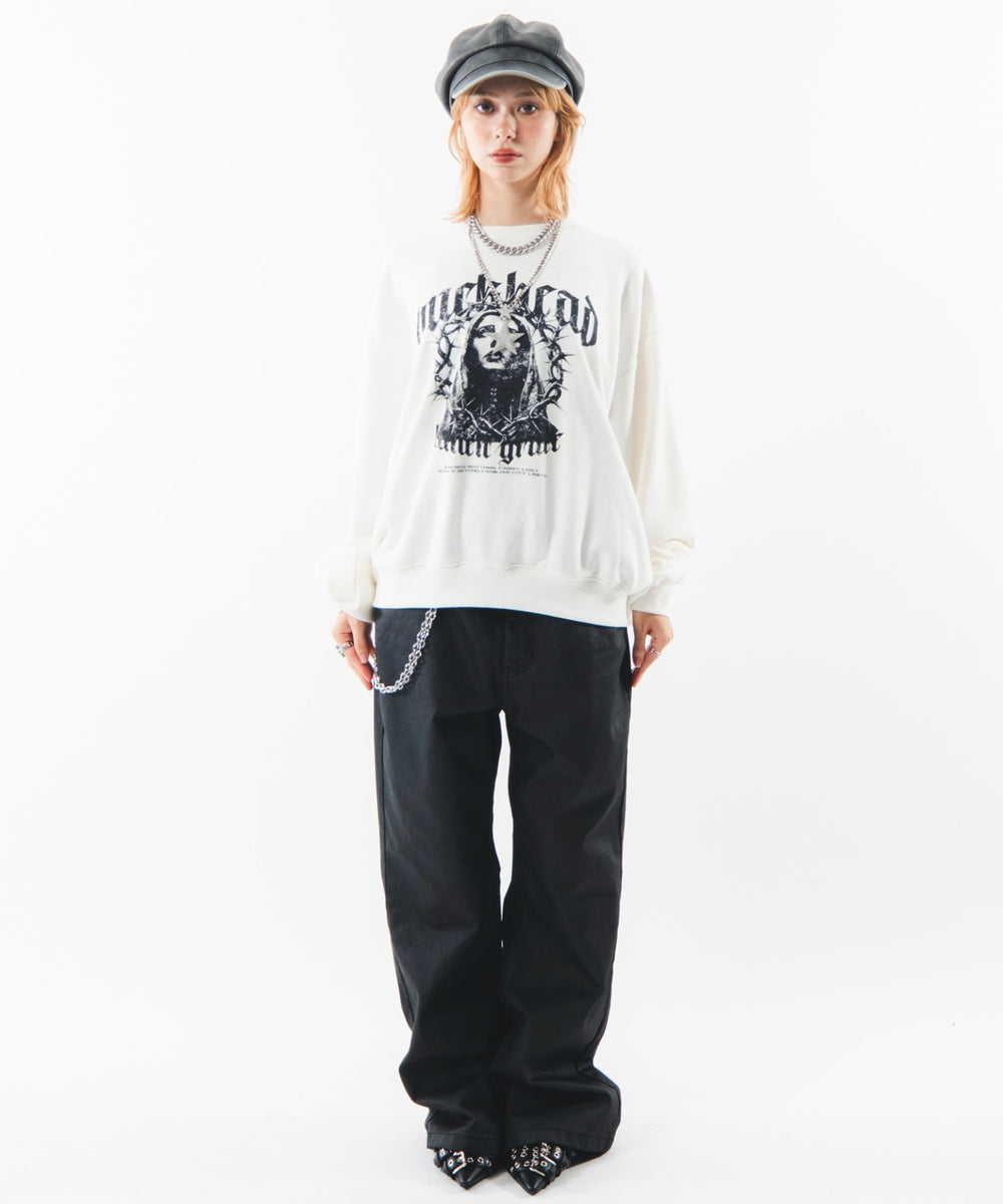 ホワイト モデル：160cm M着用