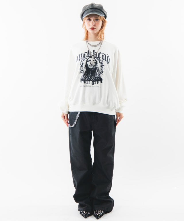 ホワイト モデル：160cm M着用