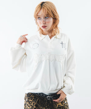 ホワイト モデル：160cm M着用
