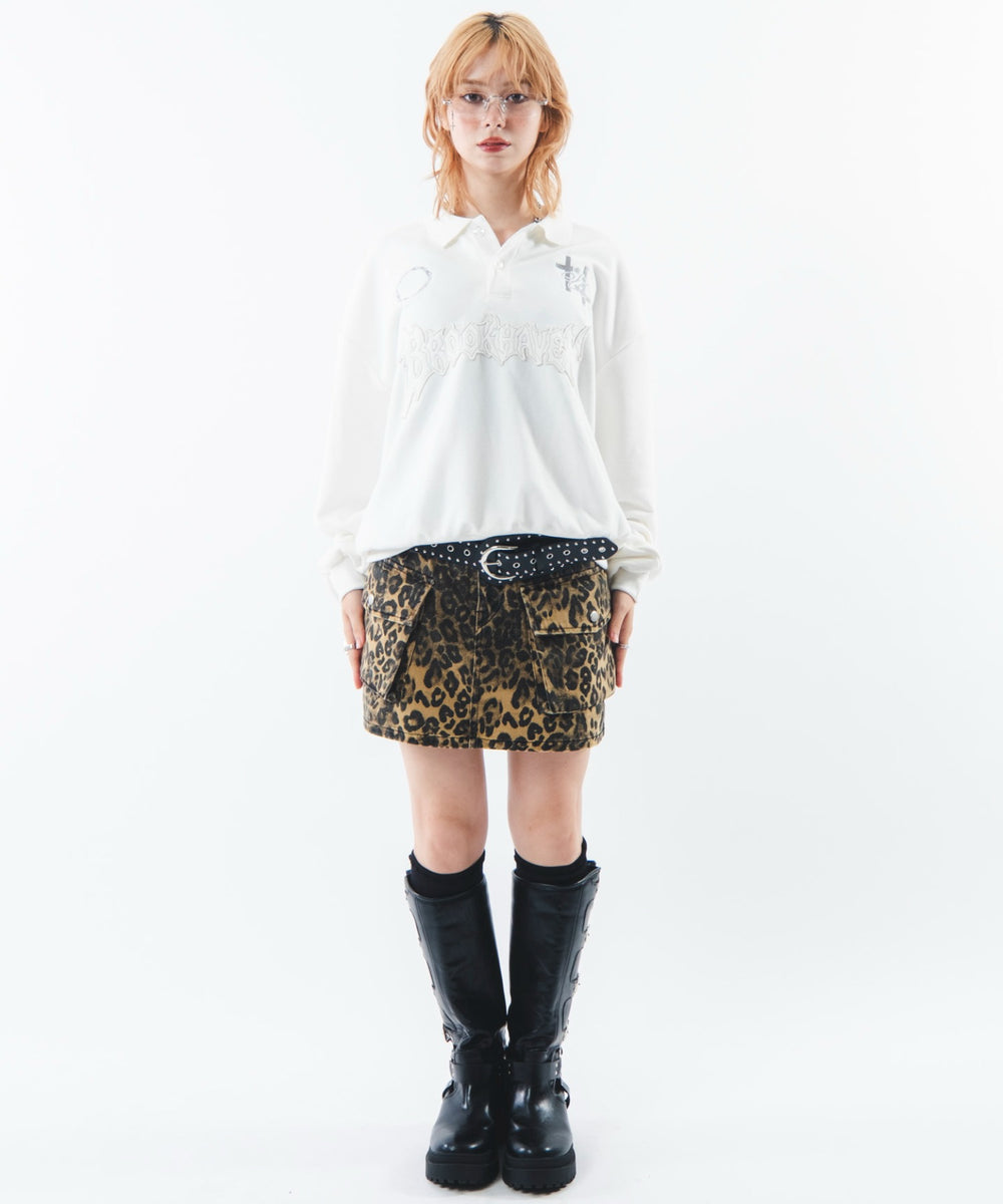 ホワイト モデル：160cm M着用