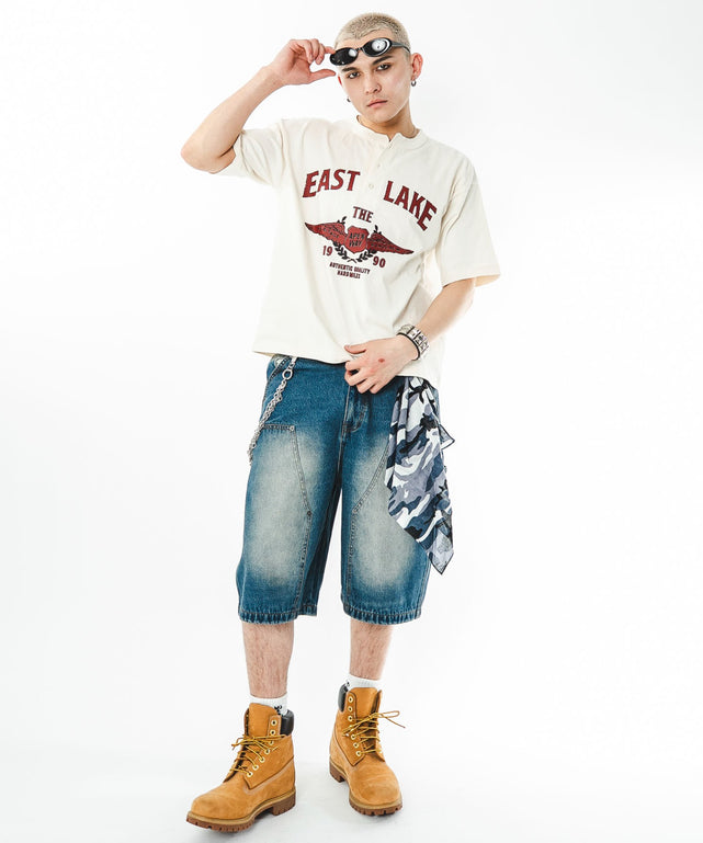 オフホワイト　モデル：180cm L着用