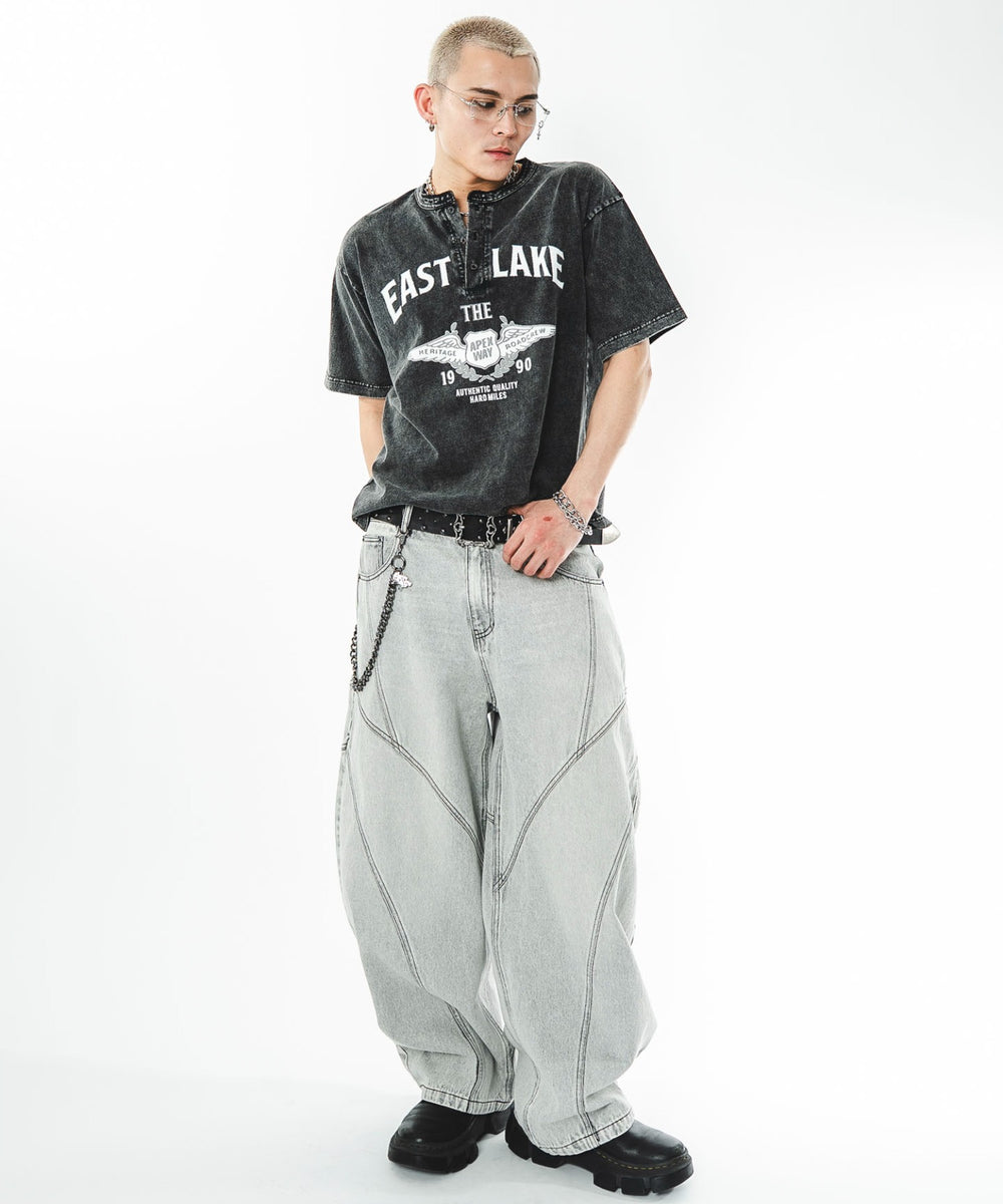ブラック　モデル：180cm L着用