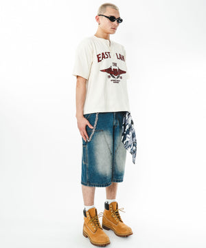 オフホワイト　モデル：180cm L着用
